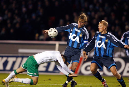Petter Andersson, Hammarby och Markus Johanesson och Toni