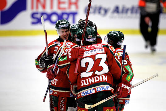 Ronnie Sundin, Frölunda, jubel