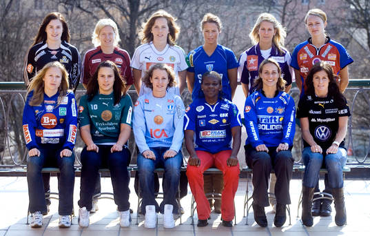 Emma Lindqvist, Bälinge, Victoria Svensson,