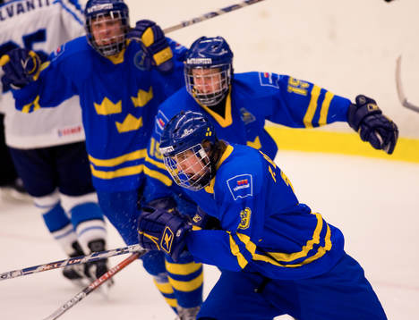 Fredrik Berglund och Kim Johansson, Sverige, jubel