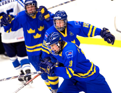 Fredrik Berglund och Kim Johansson, Sverige, jubel