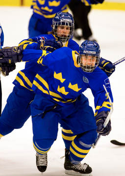 Mikael Backlund, Sverige, jubel
