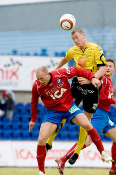 Freddy Borg, Öster och Andreas Augustsson, Elfsborg.