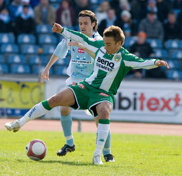Petter Andersson, Hammarby och Yksel Osmanovski, Malmö