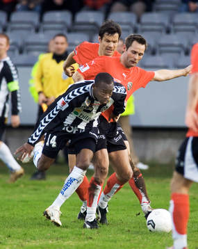 Kevin Oneykachi Amuneke, Landskrona och Thomas Andersson,