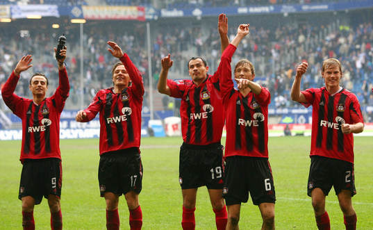 Dimitar Berbatov, Clemens Fritz, Marko Babic, Simon Rolfes