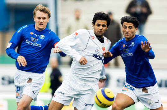  Linus Malmkvist, Trelleborg, Mahmoud Hejazi, Assyriska och Yousef Fahkro, Trelleborg.  