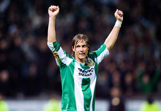  björn Runström, Hammarby, jubel, glädje.