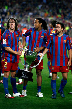 Fotboll, Spansk liga, Barcelona, ligamästare säsongen