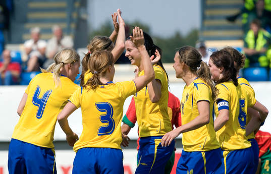 Lotta Schelin, Sverige (Jubel)