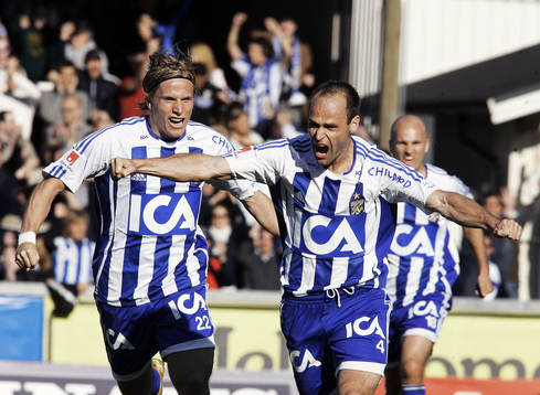 Thomas Olsson och Oscar Wendt, Göteborg (Jubel)