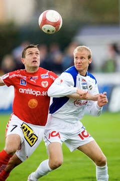 Mikael Blomberg, Kalmar och Andreas Johansson, Halmstad