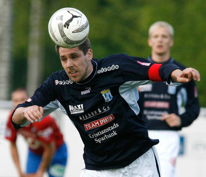 Fotboll. Svenska cupen. Kristianstad. Mikael Thomasson
