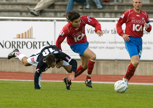 Fotboll. Svenska cupen. Kristianstad - Öster. Marcelo Sarvas.