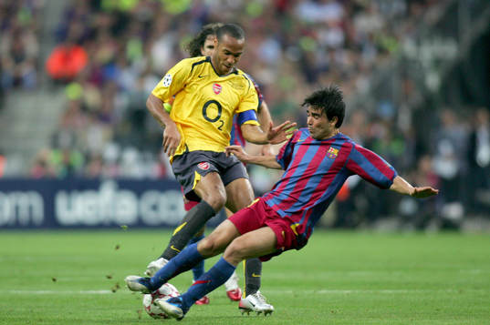 Thierry Henry, Arsenal och Deco, Barcelona