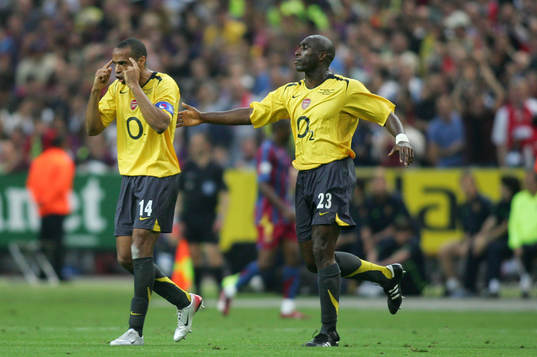 Sol Campbell och Thierry Henry, Arsenal