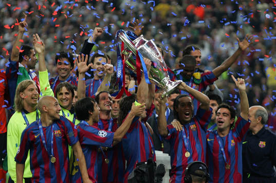 Barcelona (Jubel, Pokal)