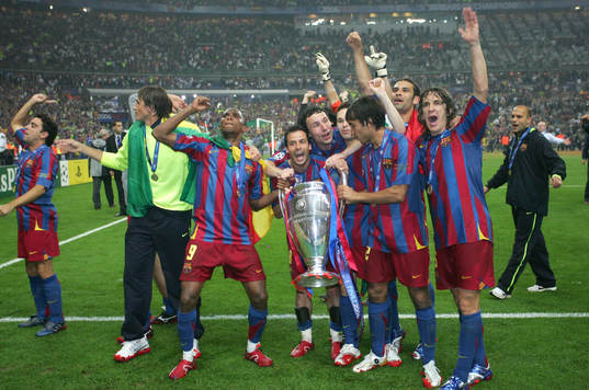 Barcelona (Jubel, Pokal)