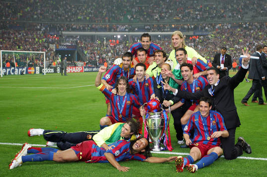 Barcelona (Jubel, Pokal)