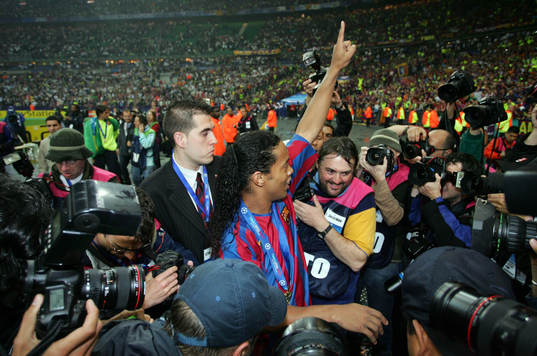 Ronaldinho, Barcelona (Jubel)