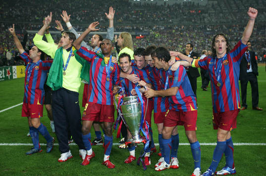 Barcelona (Jubel, Pokal)