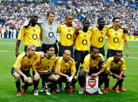 Sol Campbell, Jens Lehman (målvakt) , Gilberto Silva,