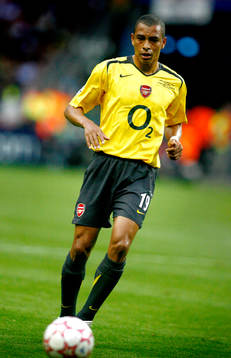 Fotboll, Champions League Final, Gilberto Silva, Arsenal