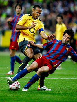Deco, Barcelona och Thierry Henry, Arsenal