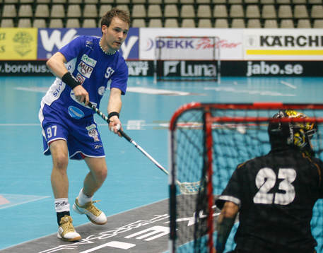 Innegbandy. VM. Singapore - Slovenien. Benjamin Cernela