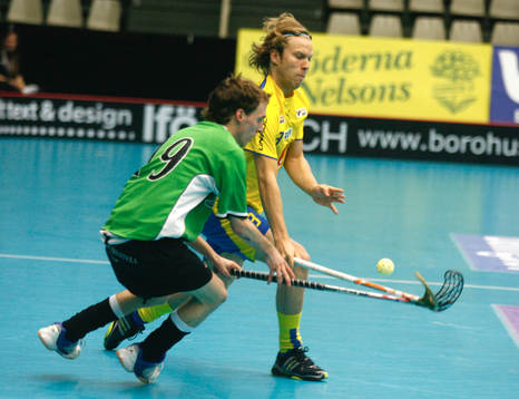 Innebandy. VM. Tyskland - Sverige. Kristoffer Kranberg
