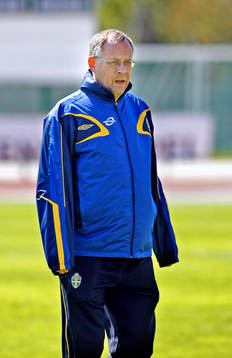 LArs Lagerbäck, Förbundskapten