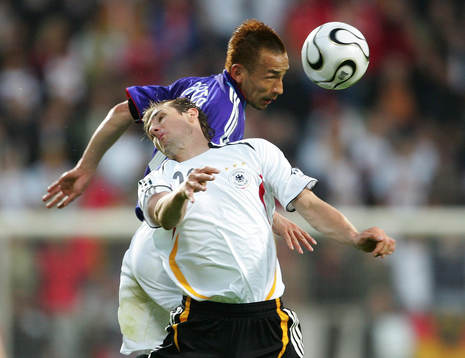   Miroslav Klose, Tyskland och Hidetoshi Nakata, Japan 