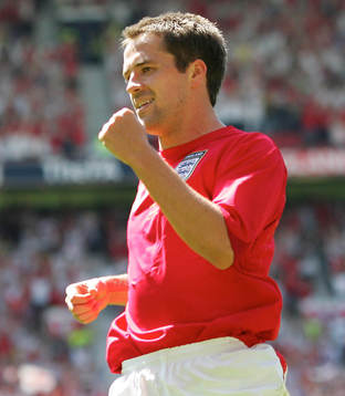  Michael Owen, jubel.