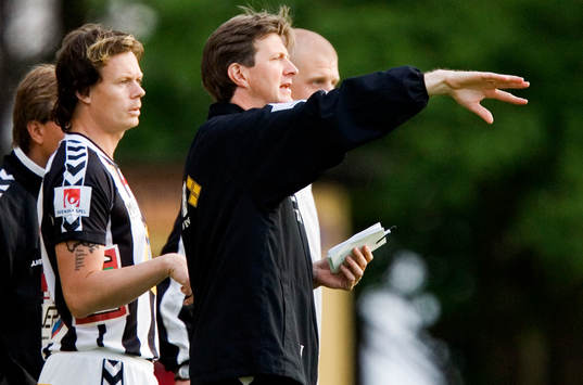  Andreas Yngvesson och Patrik Johansson, tränare.