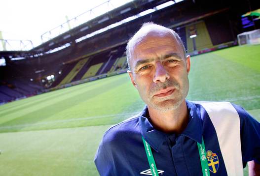 Erik Kotschack på Westfalenstadion i Dortmund