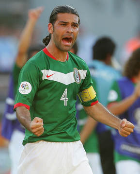  Rafael Marquez, Mexico (Jubel)