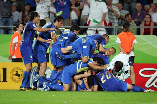 Italien, jubel, glädje