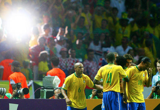 Roberto Carlos, Kaka, Ronaldinho och Ronaldo, Brasilien