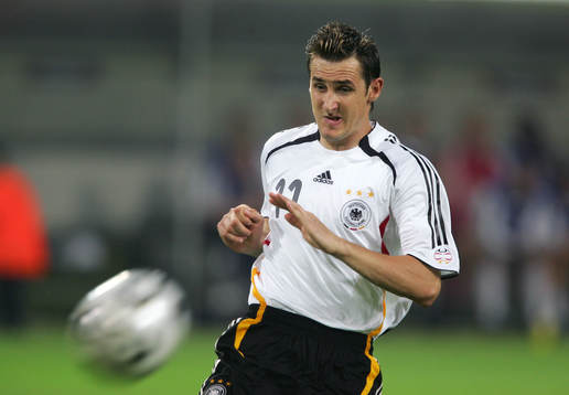  Miroslav Klose, Tyskland.