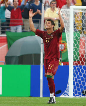 2-0 Jubel  Cristiano Ronaldo. Portugal