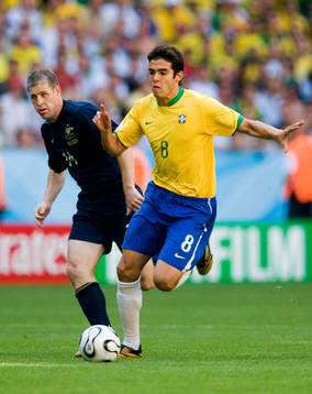 Kaka, Brasilien och Scott Chipperfield, Australien