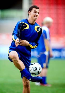 Zlatan Ibrahimovic, Sverige.