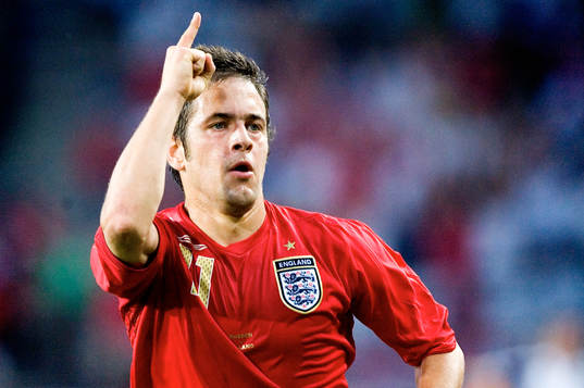 Joe Cole, England jubel