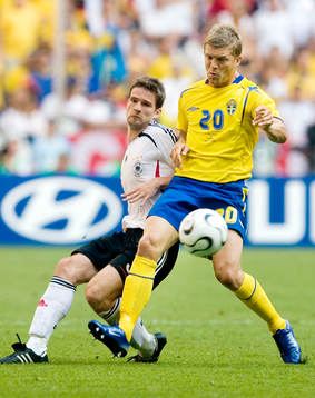 Marcus Allbäck, Sverige och Arne Friedrich, Tyskland
