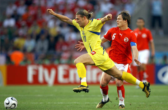  Andrei Voronine och Johann Vogel.