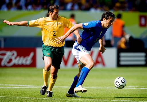Luca Toni, Italien och Lucas Neill, Australien