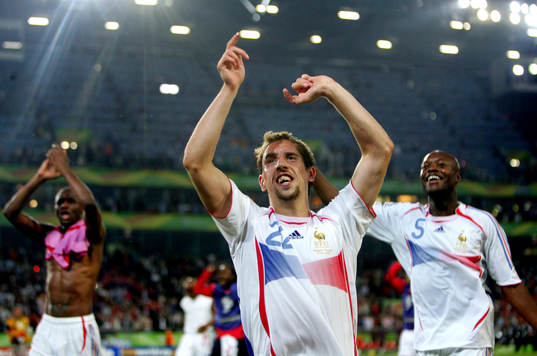 Franck Ribery, Frankrike, jubel