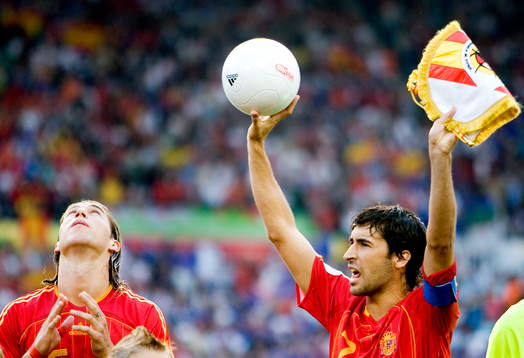 Sergio Ramos och Raul, Spanien