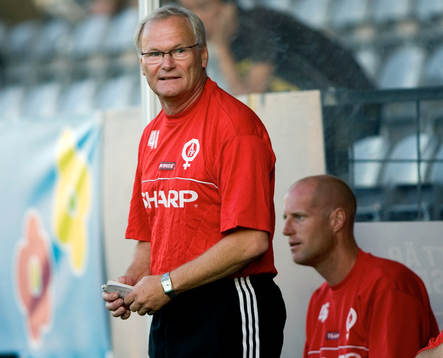 Kent Karlsson, tränare, Åtvidaberg, var glad