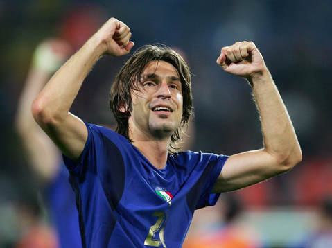 Andrea Pirlo, Italien, jubel
